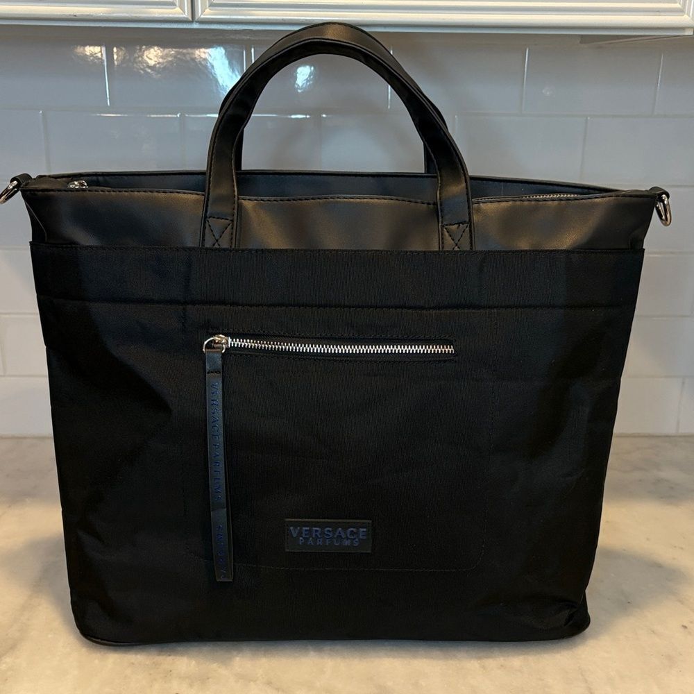 Versace Bag Purse Handbag Travel Weekender Overnight Briefcase Tote Duffle NWOT